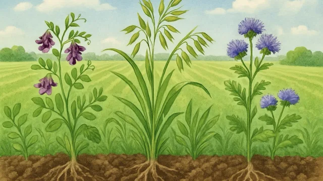Сидерати (зелено торене): кои са, кога се сеят и колко семена на декар