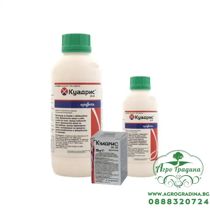 Куадрис 25 СК - комбиниран фунгицид