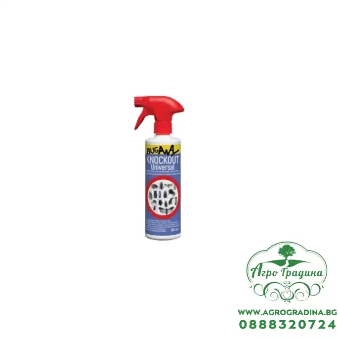 Нокаут Универсал KnockOut Universal – мощен инсектицид срещу пълзящи и летящи насекоми
