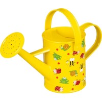 Детска метална лейка - жълта - 1л