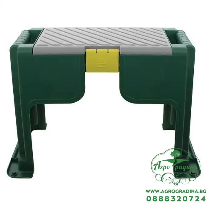 Градински стол с наколенник и място за съхранение - 3 в 1