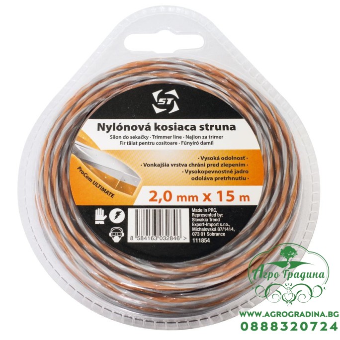 Корда за косене - ъглова спирала (професионална)