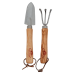 Комплект градински инструменти от неръждаема стомана Esschert Design - 2 части (лопатка и гребло)