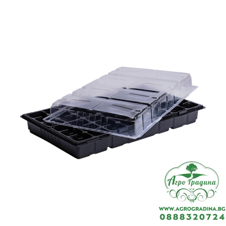 Мини оранжерия 48 гнезда с капак