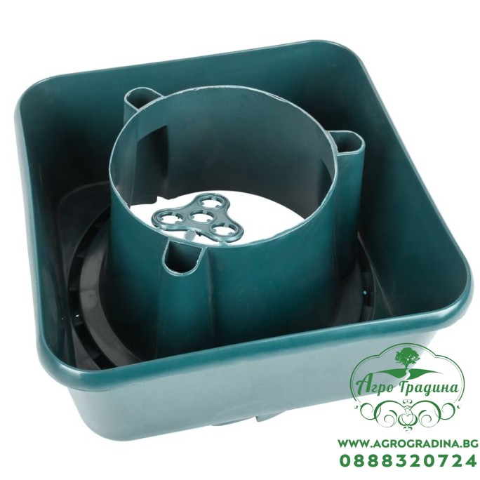 Напоителна саксия за домати, цветя и други влаголюбиви растения - 27 x 15 см