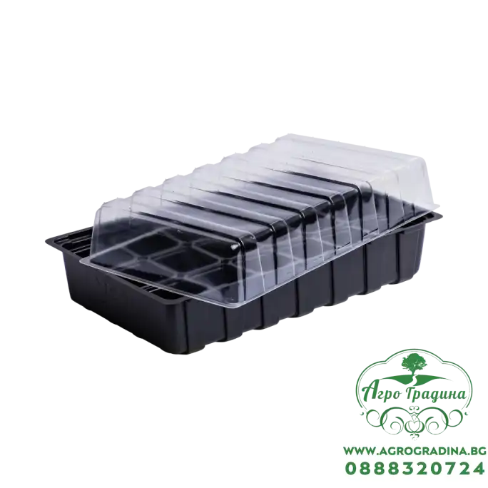 Мини оранжерия Hobby House 18бр. гнезда с капак 800130 Мини оранжерия Hobby House 18бр. гнезда с капак 800130