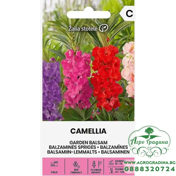 Импатиенс Микс Камелия Camellia