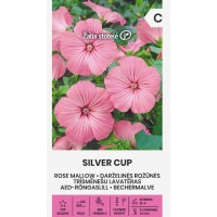 Лаватера Розова Сребърна чаша Lavatera trimestris