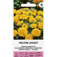 Тагетес Йелоу Джакет / Tagetes patula Yellow Jacket