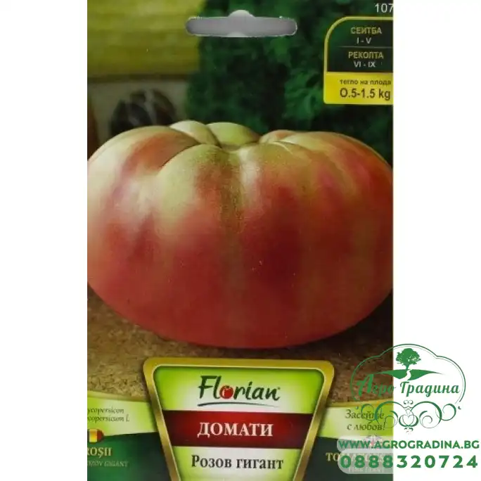 Домат Розов гигант