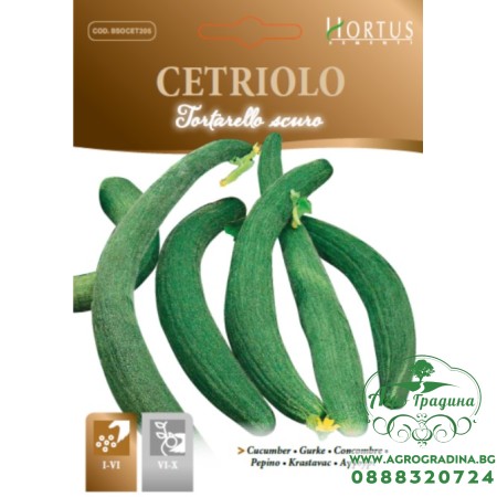 Краставици тип Крокодилки Тъмни Tortarello scuro
