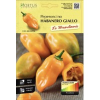 Лют Пипер Хабанеро Жълт Peperoncino Habanero Giallo