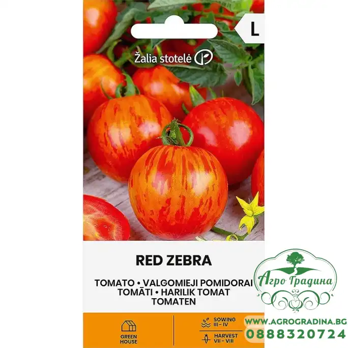 Домат Червена зебра F1 / Red zebra H Домат Червена зебра F1 / Red zebra H