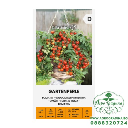 Чери домати червени Перлички Gartenperle