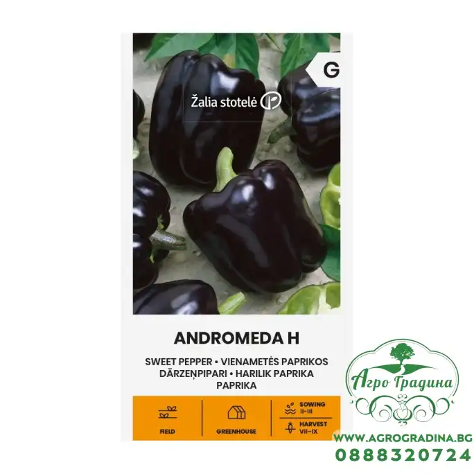 Пипер черни камби Андромеда F1 Andromeda Н Пипер черни камби Андромеда F1 Andromeda Н