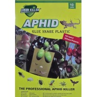 Лепливи жълти капани за листни въшки и летящи вредители – 10 броя