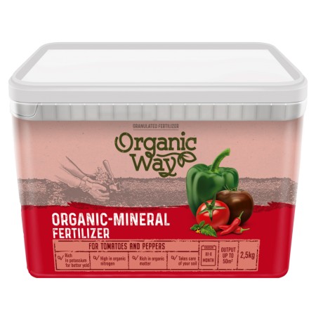 Органично - Минерален тор за домати и пипер / Organic-mineral fertilaizer 2,500 кг
