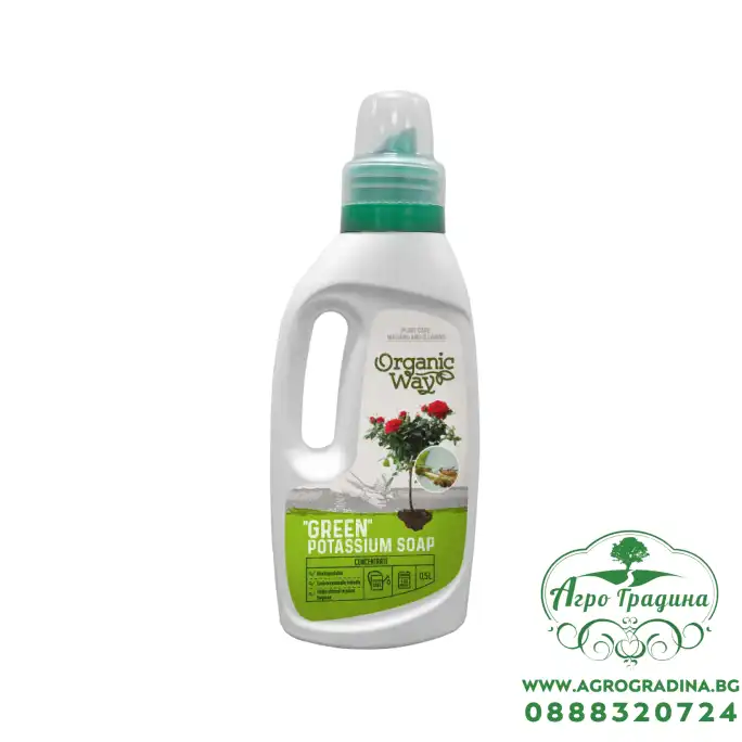 Органичен Калиев сапун (концентрат) Green potassium soap 0,5 л