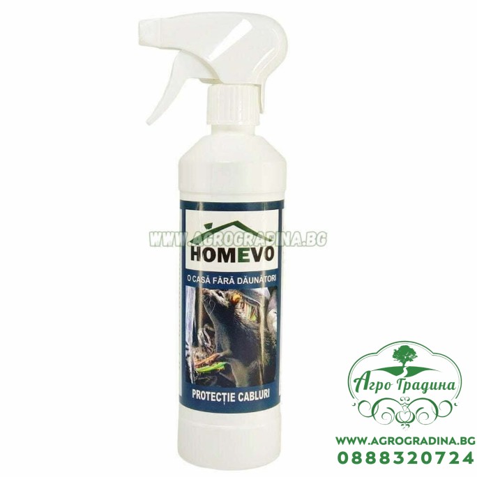 100% Натурален спрей репелент за Защита на Кабели от Гризачи / Protectie Cabluri