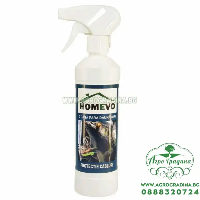 100% Натурален спрей репелент за Защита на Кабели от Гризачи Protectie Cabluri