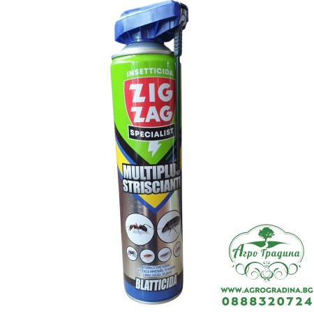 Зиг Заг MULTIPLUS Striscianti Blatticida - инсектицид за борба с хлебарки, мравки и други пълзящи насекоми