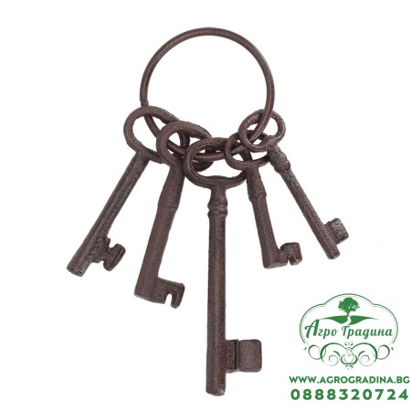 Чугунена ретро връзка ключове