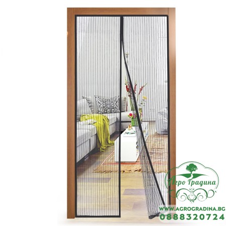 Магнитна мрежа против насекоми (за врата) - 0.9x2 м