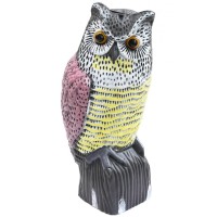 Стоящ бухал за отблъскване на птици 19 х 42 см