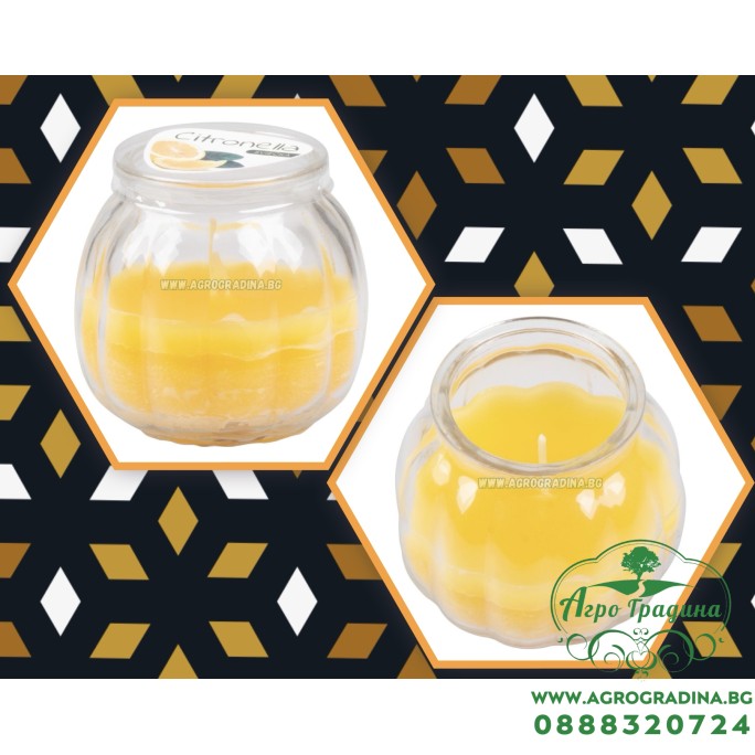 Свещ против комари Citronella