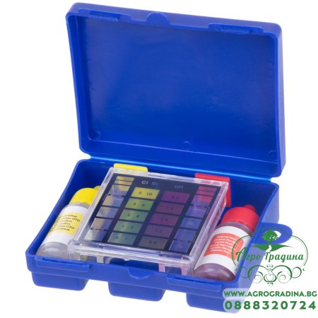 Тестер за басейн pH/хлор – 20 бр таблетки