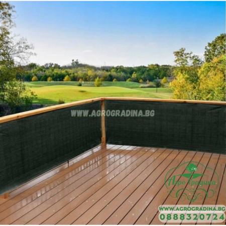 Мрежа против любопитни съседи Shading net, UV стабилизилана, 230g/m2, 95%, размер 1,5х10м