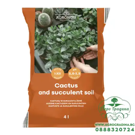 Почвен субстрат за кактуси и сукуленти Cactus soil - 4 л