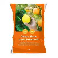 Почвен субстрат за Цитруси и Фикус Citrus soil - 4 л