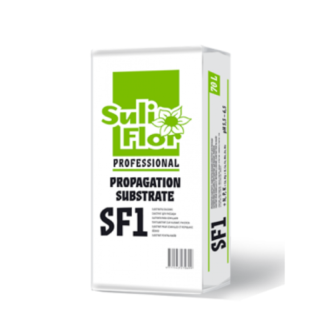 Професионален торфен субстрат Suli Flor + SF1 250л