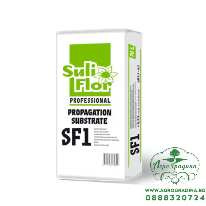 Професионален торфен субстрат Suli Flor + SF1 250л