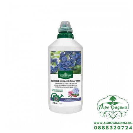 Течна тор за Боровинки и Киселинолюбиви растения NPK (5-3-7) - 500 мл