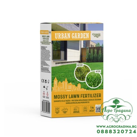 Тор за тревни площи против мъхове - Urban garden - 1 кг