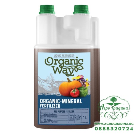 Органично-минерален универсален тор / Organic-mineral fertilizer all purpose fertilizer - 1 л