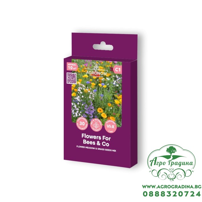 Смес семена от Цветя за Пчели / Flowers for Bees and Co Смес семена от Цветя за Пчели / Flowers for Bees and Co