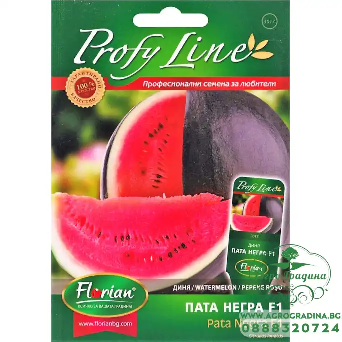 Дини Пата Негра F1 (черна диня)