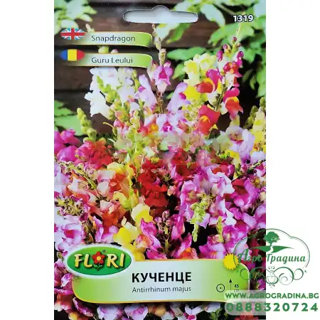 Семена от Кученце микс Antirrhinum majus