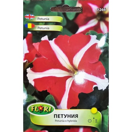 Петуния Червена звезда / Petunia x hybrida