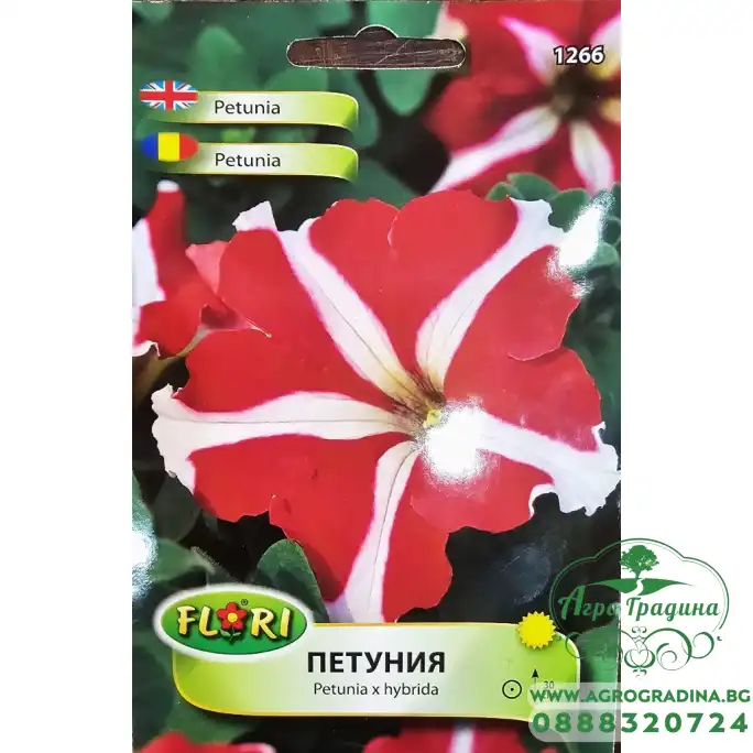 Петуния Червена звезда Petunia x hybrida