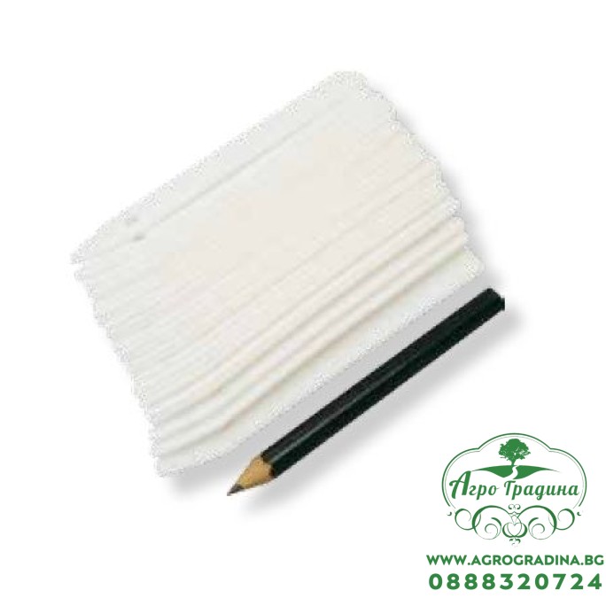 Табелка за маркиране с молив