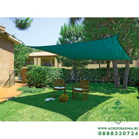 Градинска тента - зелена
