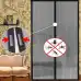 Магнитна мрежа против насекоми (за врата) - 0.9x2 м