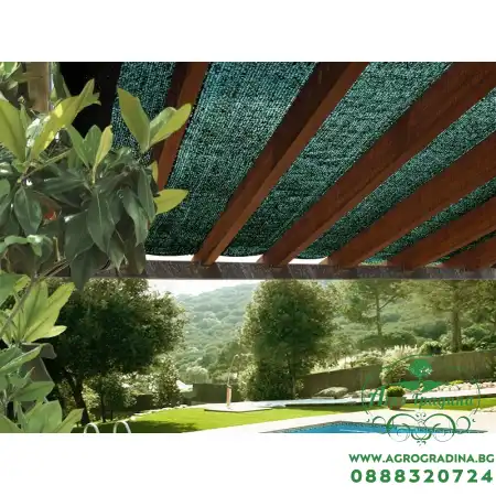 Мрежа за засенчване Raschel shading net - 80%
