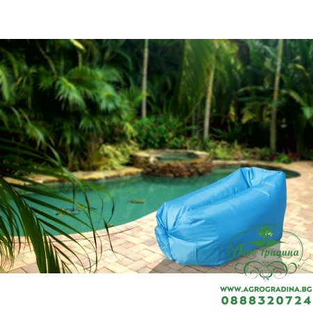 Надуваем диван (легло) за плаж и релакс