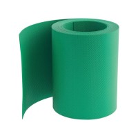 Градинска права бордюрна лента - зелена - 15 см/ 9 м