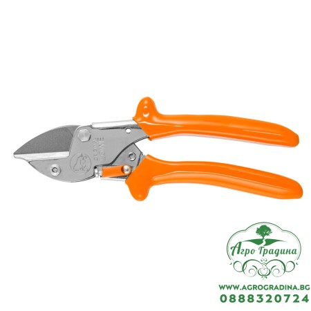 Овощарска ножица с извита ръкохватка с тесен връх (тип секатор) LOWE 5